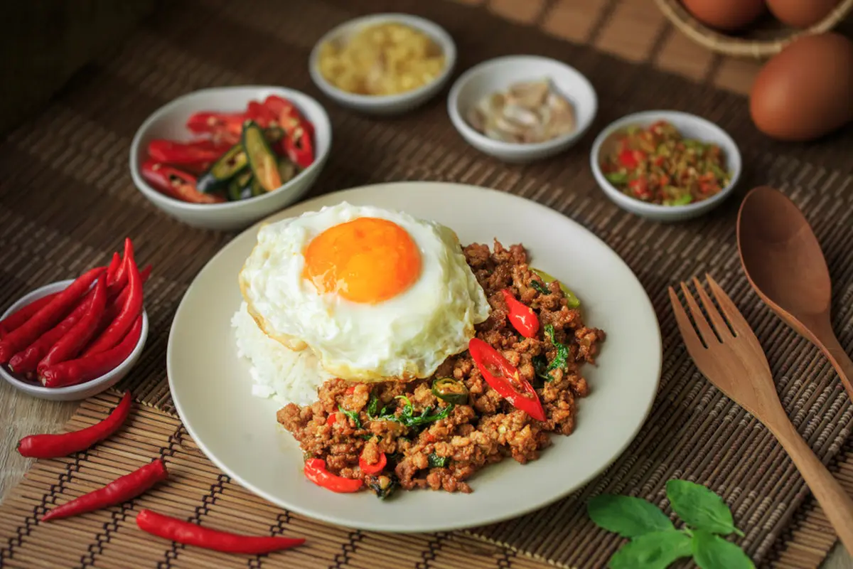 ayam cincang pedas