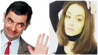 Lily Atkinson dan Rowan Atkinson 