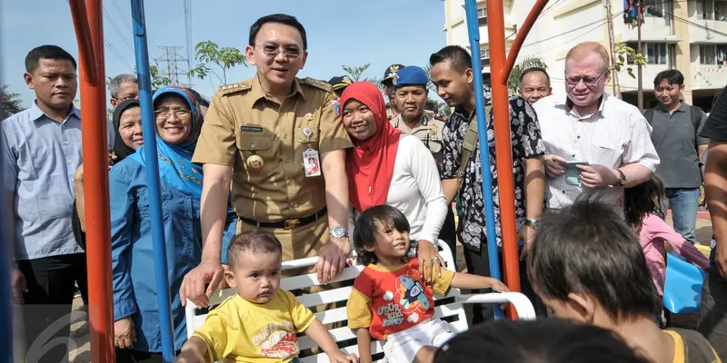 20160823-Gubernur DKI Ahok Resmikan RPTRA Cipinang-Jakarta