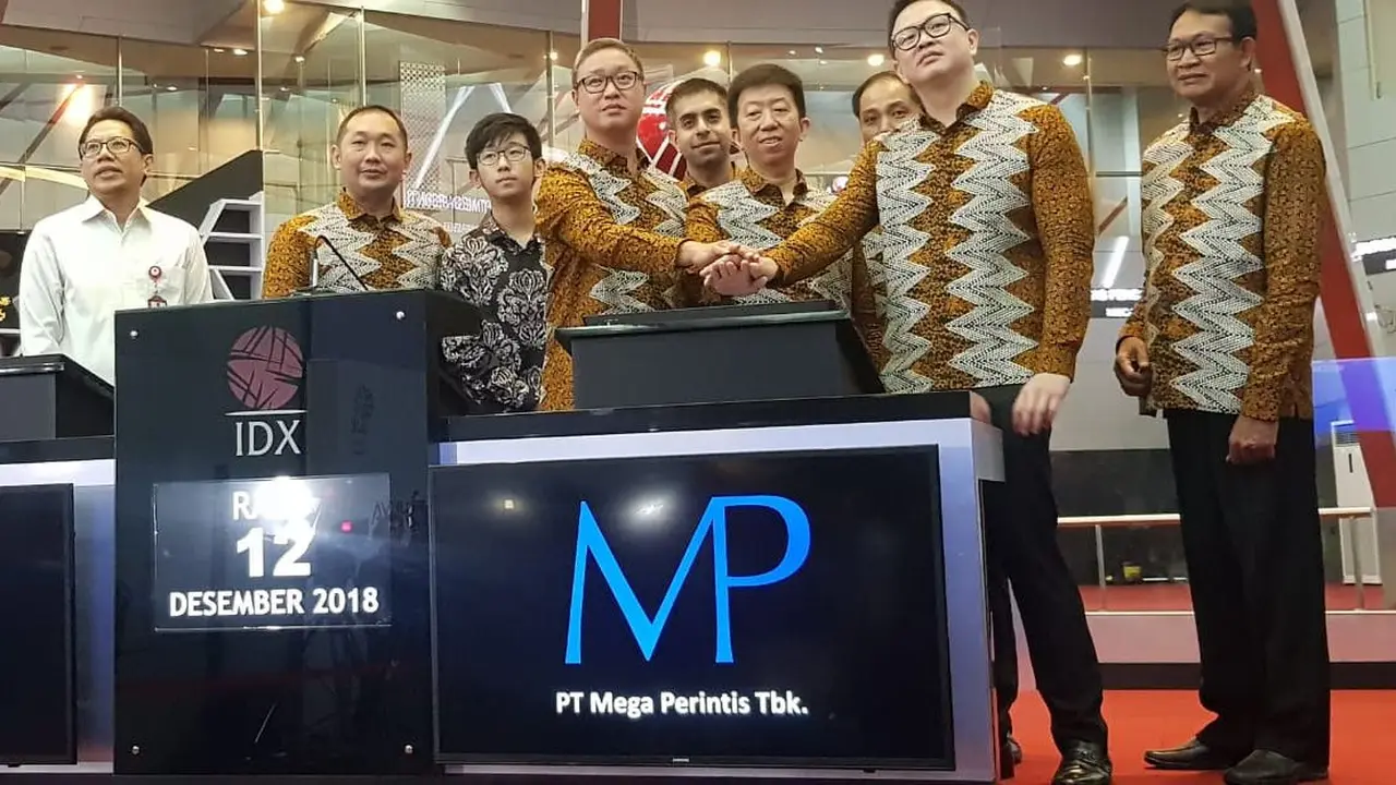 PT Mega Perintis Tbk (ZONE) resmi melantai di Bursa Efek Indonesia (BEI) pada Rabu pagi ini (12/12/2018).