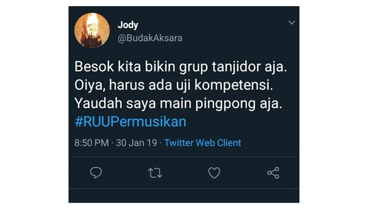 RUU permusikan