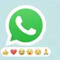 WhatsApp tengah menyiapkan fitur Reaksi Pesan seperti milik iMessage (Foto: WABetaInfo)