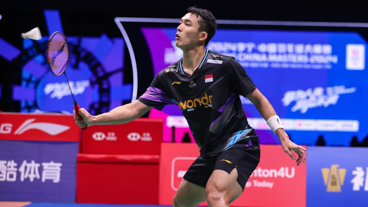 Jonatan Christie - China Masters 2024 - Bulu Tangkis