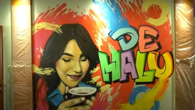 Menengok Kafe Milik Ayu Ting Ting, Ada Mural Karya Wendy Cagur