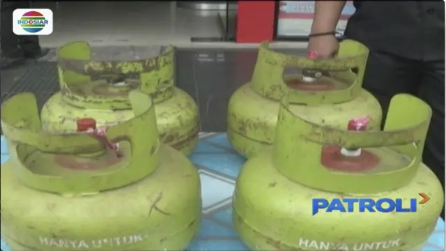 Polda Kalimantan Selatan tangkap pelaku penyelewengan distribusi gas elpiji 3 kilogram dengan barang bukti 800 tabung gas.