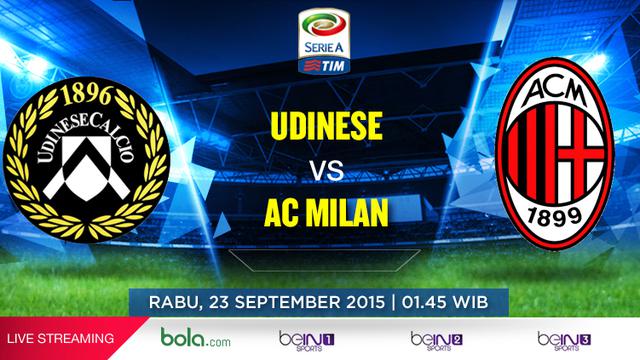 Udinese vs AC Milan