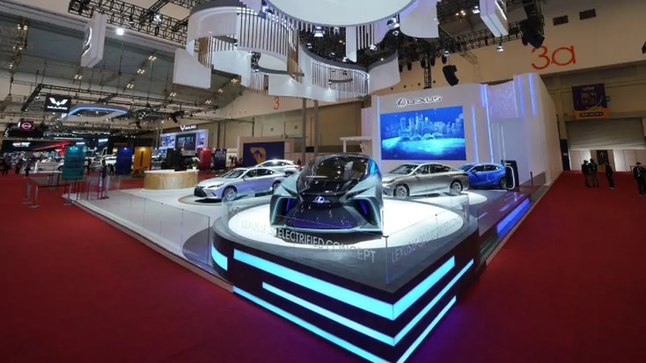 Lihat Kecanggihan Booth Lexus di GIIAS 2021 (Ist)