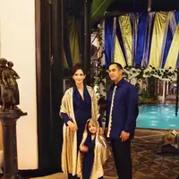 Sebelum mendapat pesta baby shower, Nia Ramadhani lebih dulu melakukan acara 7 bulanannya di kediamannya kawasan Menteng, pertengahan September lalu.. (Via Instagram/@ramadhaniabakrie)