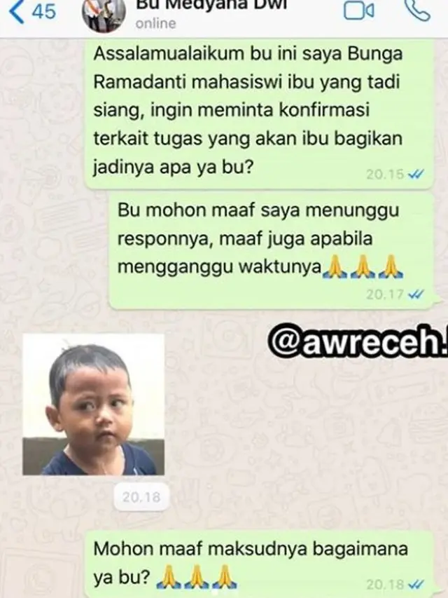 8 Chat Dosen Usil ke Mahasiswa, Ingin Marah tapi Ga Bisa