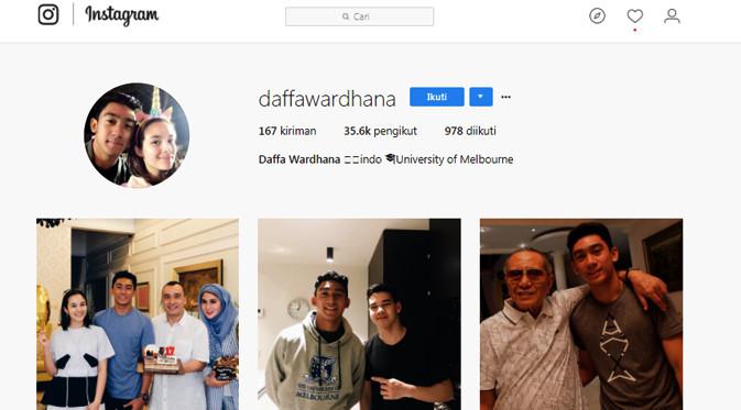 Daffa Wardhana dan Chelsea Islan