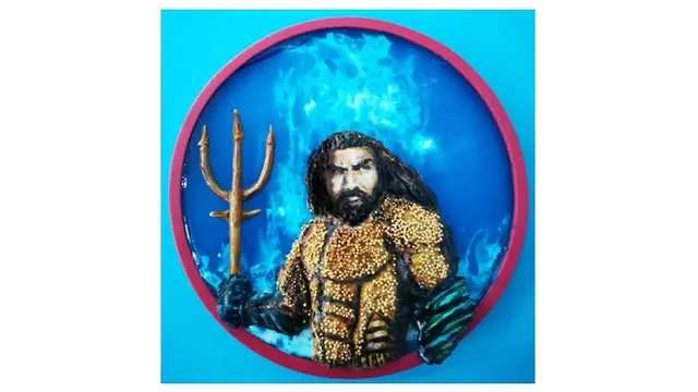 6 Karya Seni dari Makanan Bentuk Superhero Ini Estetik Banget, Unik