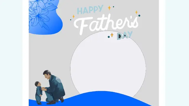 Twibbon Hari Ayah Nasional di Indonesia yang diperingati setiap tahunnya pada 12 November.