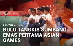 Bulu Tangkis Sumbang Emas Pertama Asian Games