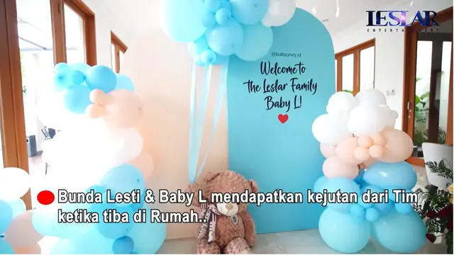 Disambut Keluarga, Ini 6 Momen Lesty Kejora dan Baby L Pulang ke Rumah