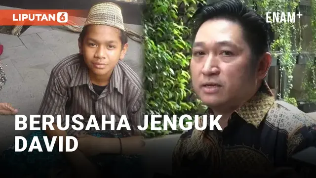 TIM PENGACARA TERSANGKA MARIO DANDY BERUSAHA JENGUK DAVID, TAPI TAK DIIZINKAN