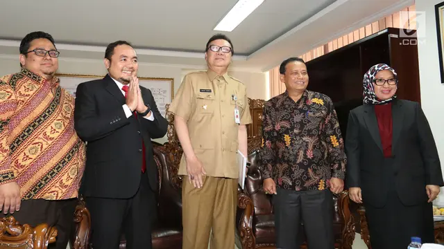 Cek Kesiapan Pilkada Serentak 2018, Mendagri Sambangi Kantor Bawaslu