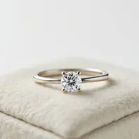 Cincin Solitaire (Berlian Tunggal)/AI