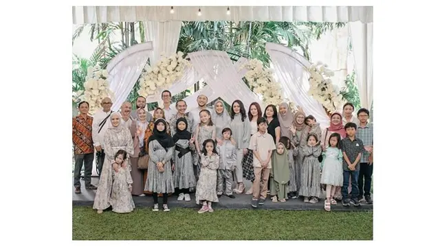 7 Momen Tasyakuran Khitanan Anak Ananda Omesh dan Dian Ayu, Mewah Bak Resepsi
