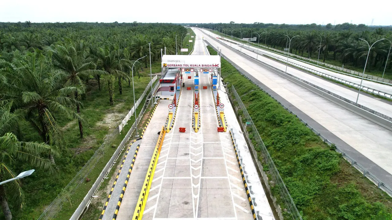 Hutama Karya akan segera mengoperasikan Jalan Tol Binjai-Langsa segmen Stabat-Kuala Bingai sepanjang 7,55 km. (Dok Hutama Karya)