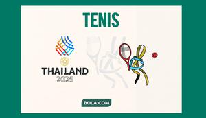 SEA Games 2025, cabang tenis. (Bola.com/Wiwig Prayugi)