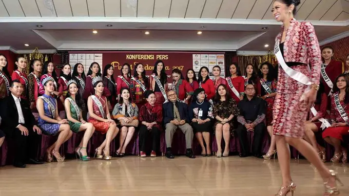 [Bintang] Konferensi Pers Pemilihan Puteri Indonesia 2017