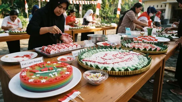 Cara Menghias Kue Tradisional Untuk Lomba 17 Agustus