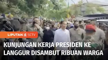 Presiden Jokowi menyerahkan BLT kepada warga di Kantor Pos Tual Maluku Tenggara usai meresmikan jembatan gantung wear fair di Langgur. Sementara Mensos Risma meninjau langsung pembagian BLT BBM di Kantor Pos Banda Aceh.