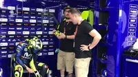 Pebalap Yamaha, Valentino Rossi. (Twitter/Yamaha MotoGP)