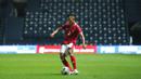 Miftah Anwar Sani. Bek kiri Timnas Indonesia berusia 26 tahun ini melakukan debutnya saat diturunkan Shin Tae-yong di leg pertama saat Indonesia menang 2-1 atas Chinese Taipei. Ia menyumbang assist untuk proses gol pertama yang dicetak Ramai Rumakiek. (Dok. PSSI)