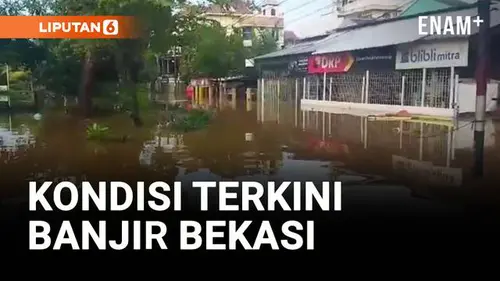 VIDEO: Banjir di Jatiasih Mulai Surut, Pompa Rusak Hambat Pengurasan Air