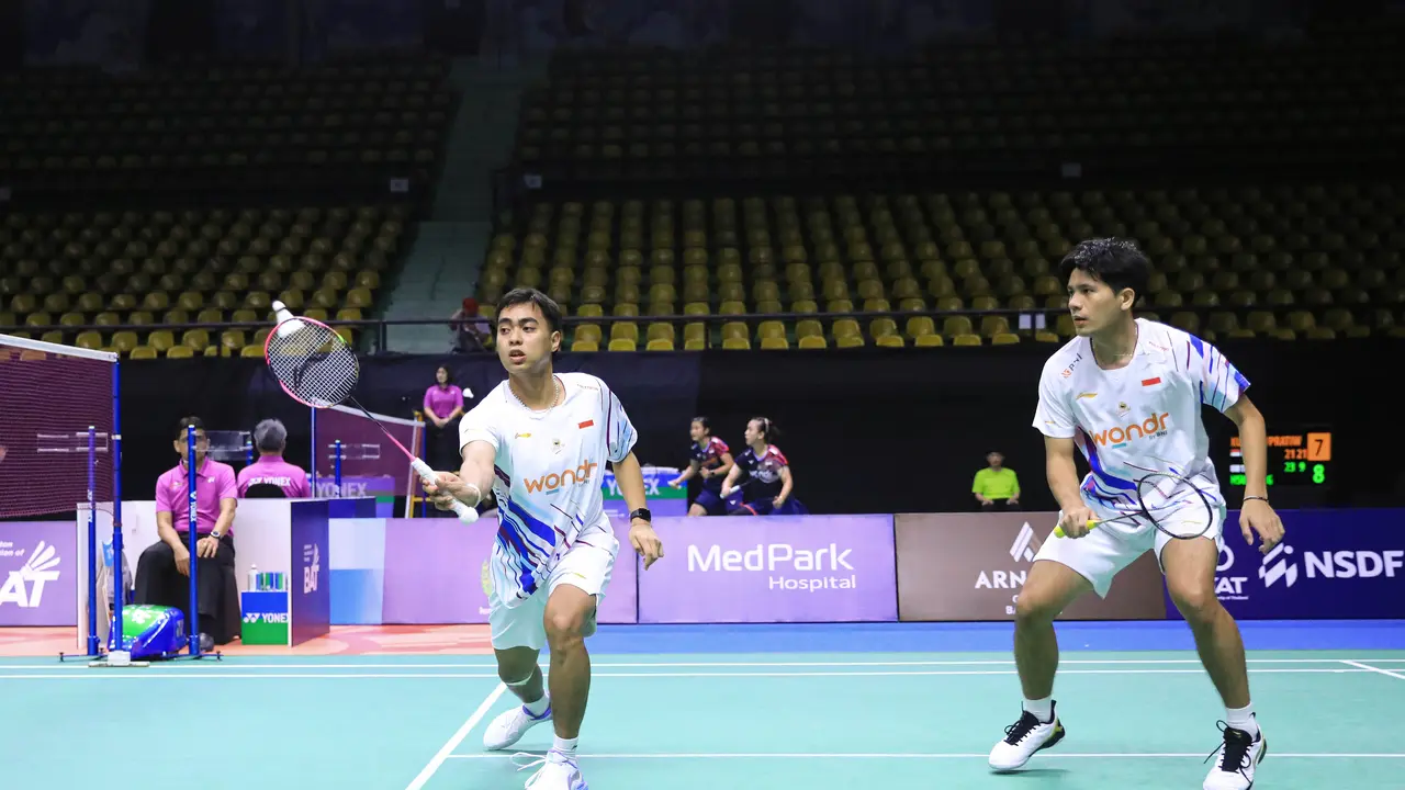 Rahmat Hidayat/Yeremia Erich Yacob Yoche Rambitan - Thailand Masters 2025 - Bulu Tangkis