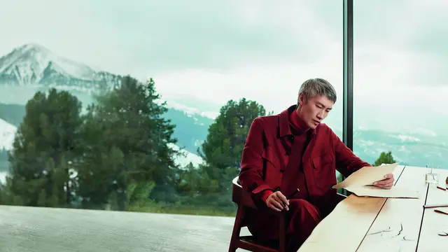 Koleksi Zegna yaitu Oasi Cashmere