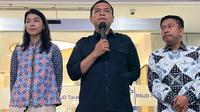 Ketua KPU DKI Jakarta Wahyu Dinata di RSUD Tarakan, Jakarta Pusat, Minggu (1/9/2024). (Liputan6.com/Winda Nelfira)