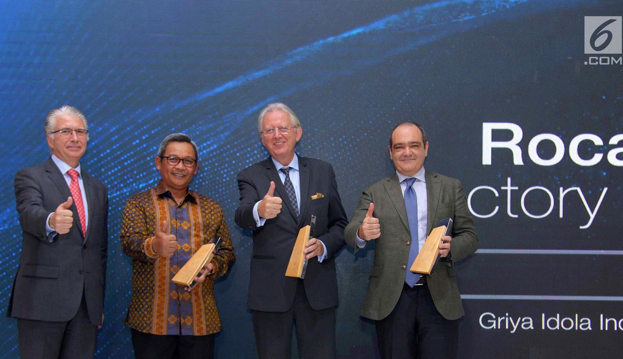 FOTO: Melebarkan Sayap, Roca Group Bangun Pabrik di Tangerang