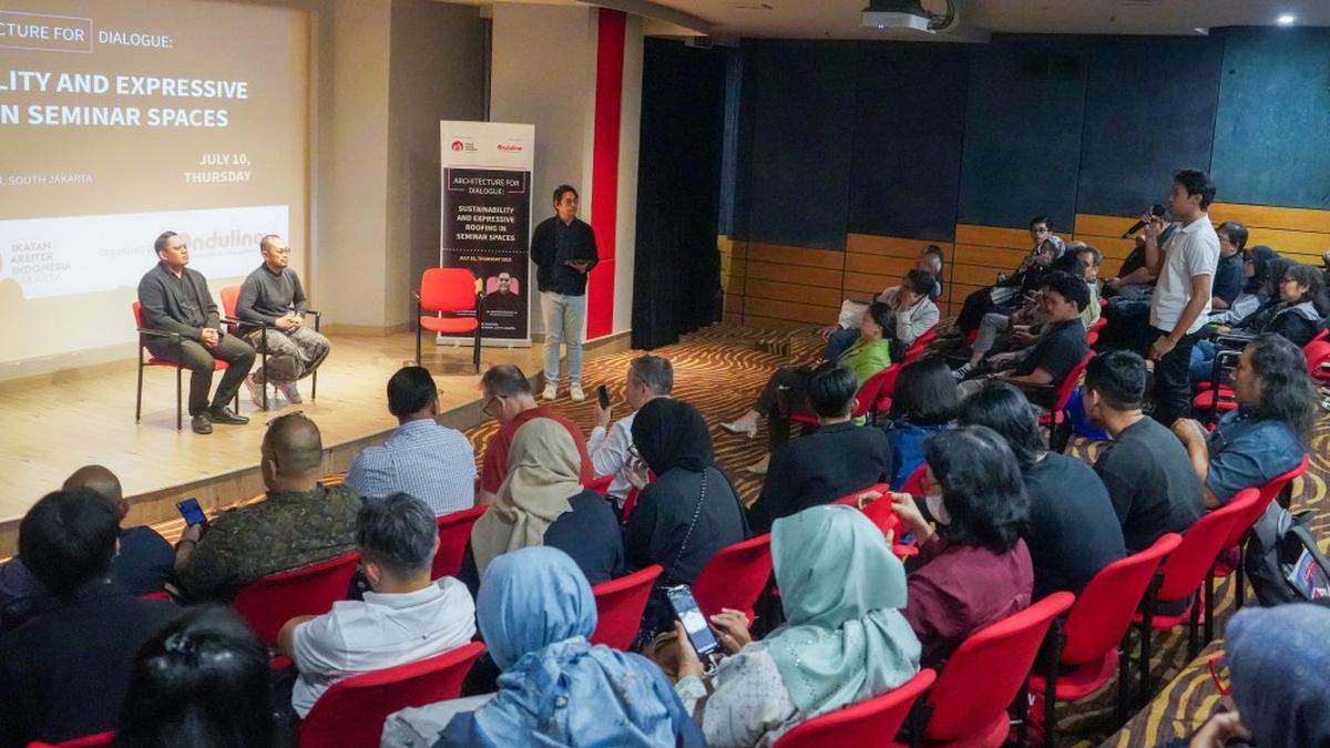 Seminar Arsitektur Soroti Desain Atap Berkelanjutan dan Ekspresif