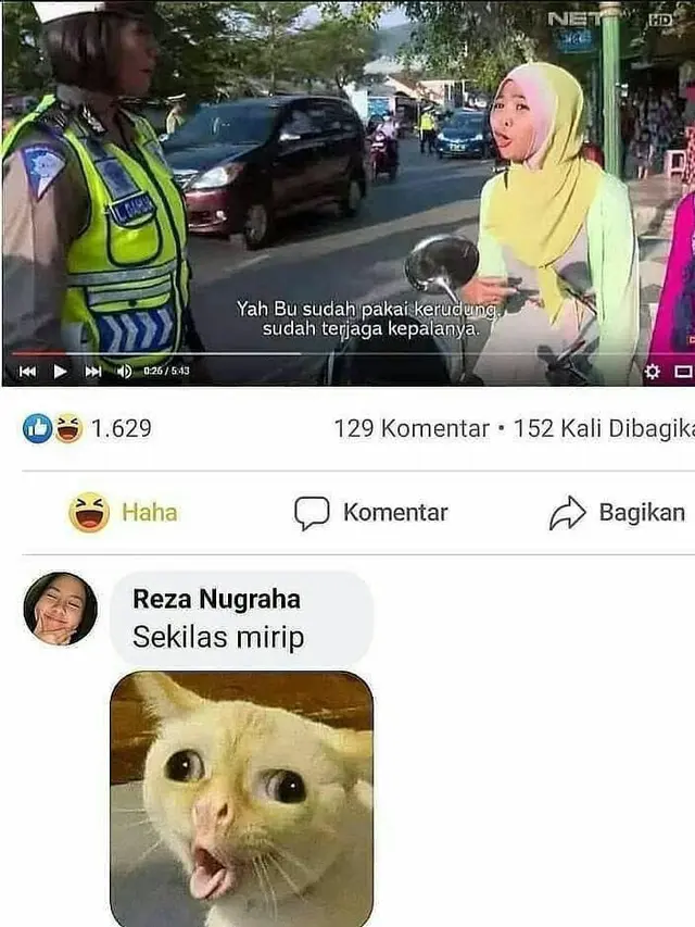 6 Balasan Kocak Netizen Komentari Paras Orang Viral Ini Bikin Ngakak
