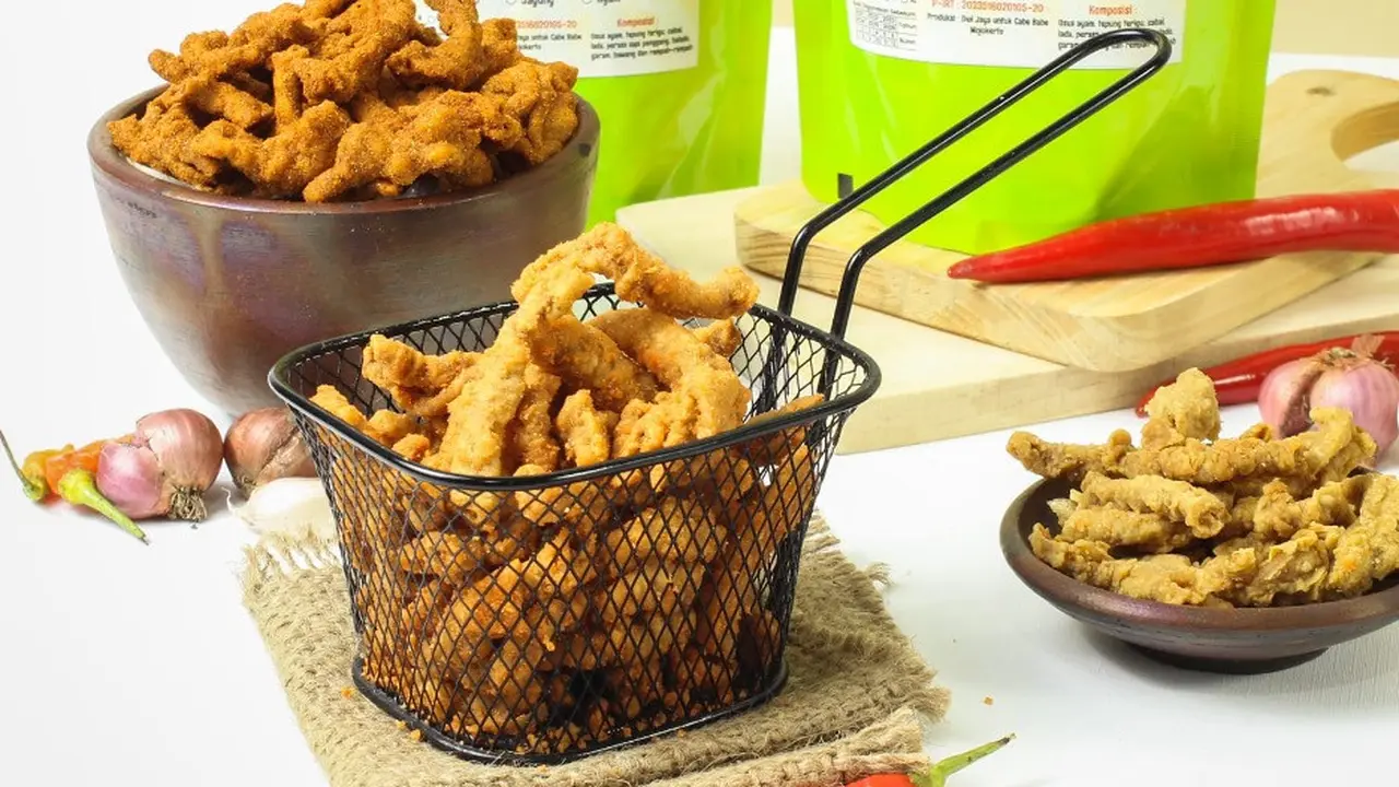Keripik Usus Naik Kelas, Snack Cabe Babe ID Punya Varian Super Pedas