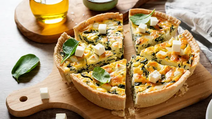quiche bayam keju