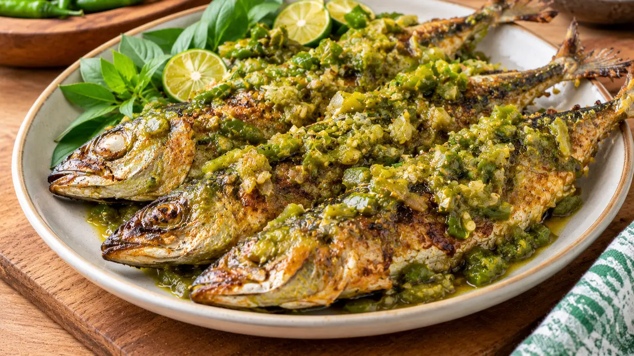 Ikan Kembung Sambal Ijo