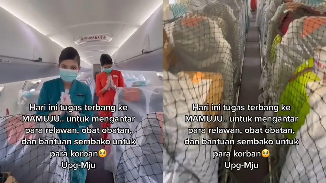 Potret semangat gotong royong tim relawan mengirimkan logistik ke Mamuju