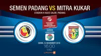 Now Live Streaming Semen Padang Vs Mitra Kukar