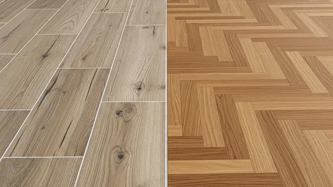 Keramik Motif Kayu vs Parket: Pilih Mana Biar Rumah Makin Aesthetic