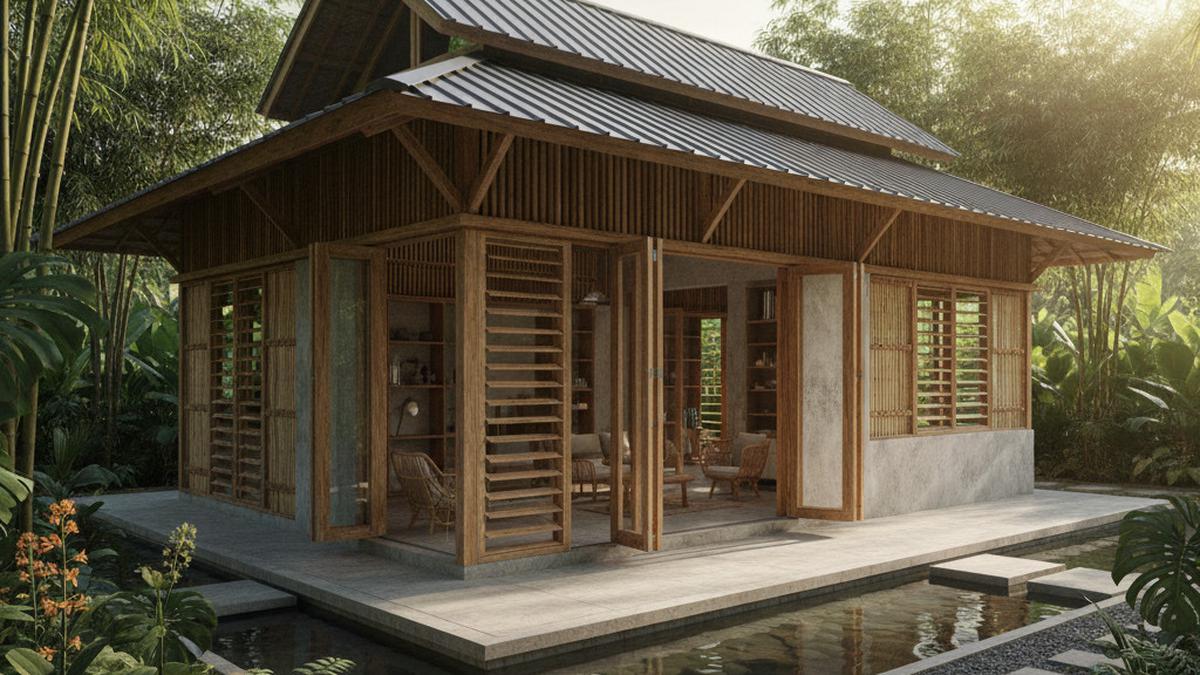 7 Model Rumah Kecil Tapi Luas dengan Ventilasi Silang, Sirkulasi Udara Alami Bikin Hunian Sejuk Sepanjang Hari