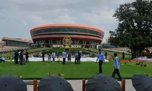 Pertemuan BRICS 2026 di New Delhi, India. (Foto: AP/Manish Swarup)