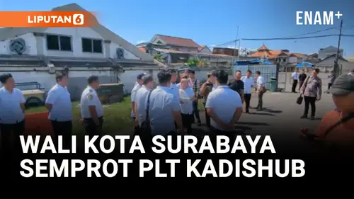  Wali Kota Surabaya Semprot PLT Kadishub Gara-Gara Tak Tahu Data Parkir Liar