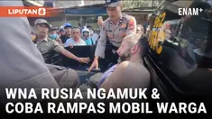 Todongkan Sajam dan Coba Rampas Mobil Warga, WNA Rusia Ditahan Polres Gianyar