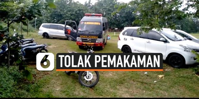 VIDEO: Warga Tolak Pemakaman Pasien Covid-19