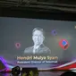 Direktur Utama Telkomsel Hendri Mulya Syam saat peluncuran Telkomsel One. (Liputan6.com/Agustin Setyo Wardani)