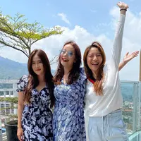 Shanice Margaretha bersama Natalie Zenn dan Irene Librawati (Instagram/mamairen)