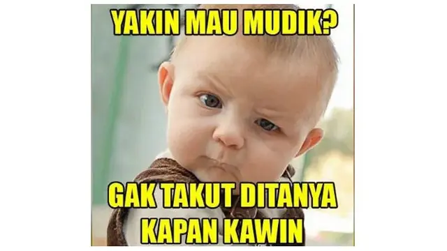 7 Meme saat Ditanya 'Kapan Nikah' Ini Kocak, Jadi Persiapan untuk Lebaran
